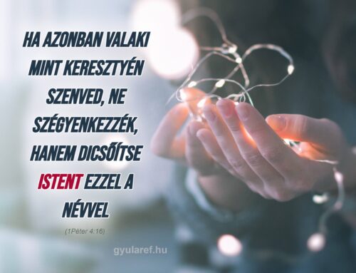 Isten ígéreteinek tárháza – A szenvedés erős hitet nevel