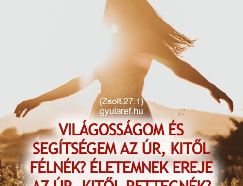 Isten műhelyében – Az Isten népéhez való tartozás boldogsága
