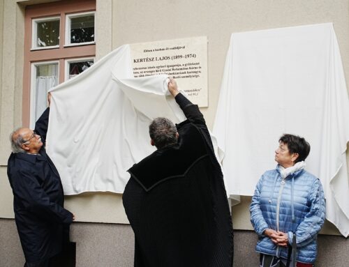 Kertész Lajos és Dr. Kertész Andor emléktáblájának avatása