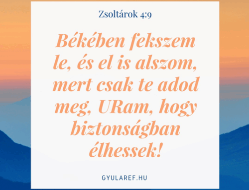 Isten műhelyében – Isten gyermeke a hit embere